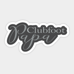 Clubfoot Papa Sticker